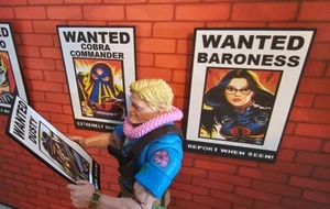 Gi Joe Classified Scale Wanted Posters - Picture 1 of 45