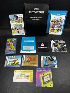 Vintage Video Game Manual Lot Inserts Nintendo Game Boy Advance Sega PS1 GTA - Picture 1 of 7