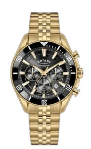 Reloj giratorio caballero tono dorado pulsera fecha RGB10014/04 PRECIO DE VENTA SUGERIDO POR EL FABRICANTE 269,00 £ - Imagen 1 de 7
