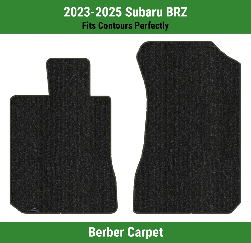 Lloyd Berber Front Row Carpet Mats for 2023-2025 Subaru BRZ  - Image 1 of 4