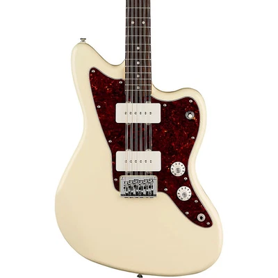 Guitarra Eléctrica Squier Paranormal Jazzmaster XII Laurel-FB Blanco Olímpico 12 Cuerdas Foto 1 de 4