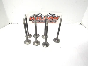 7 Used Titanium Exhaust Valves 11/32 x 1.600 x 5.555  Del West Manley - Bild 1 von 4