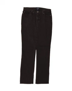 CHAPS Womens Straight Jeans US 8 Medium W30 L30 Black Cotton DB32 - Picture 1 of 3