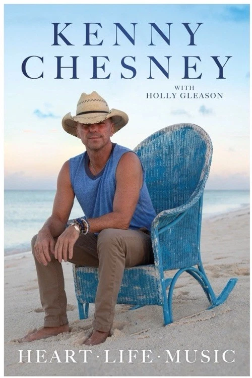 KENNY CHESNEY SIGNED HEART LIFE MUSIC 1ST EDITION BOOK 2025 AUTOGRAPHED PRESALE - Image 1 of 1