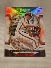 2023 Panini Select Baseball Steve Carlton Silver Prizm Philadelphia Phillies MLB