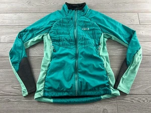 Louis Garneau Polartec Alpha Teal Green Insulated Jacket Women's Full Zip - Picture 1 of 12