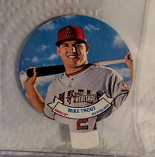 MIKE TROUT 2019 Topps Heritage 1970 Baseball Stars Candy Lids #2 Angels