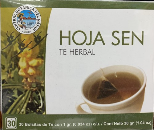 Te Hoja Sen 2 Pack 60 Tea Bags Senna Leaf Te Herbal Nayar | eBay