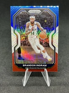 Brandon Ingram 2020-21 Prizm Red White and Blue Parallel Prizm Pelicans 145 - Bild 1 von 2