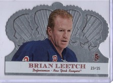 BRIAN LEETCH 2000-01 CROWN ROYALE LIMITED SERIES #70 (23/25) RARE