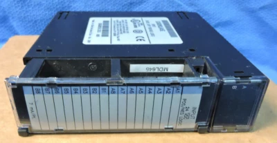 Neuf GE Fanuc IC693MDL645E Entrée Module 24VDC 16PT Pos / Neg Logic Séries 90-30 - Photo 1/4