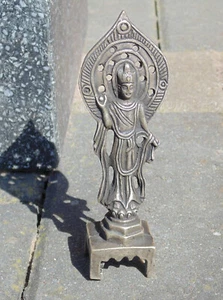 (1463) metal goddess statue (Pick up / post worldwide) - Picture 1 of 6