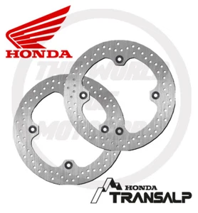 KIT/DISCHI HONDA TRANSALP/650 2000 2007 COPPIA DISCHI ANTERIORE X MOTO 650 HONDA - Imagen 1 de 3