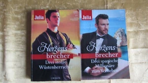 2 x Liebesroman " Julia Herzensbrecher " Sammelband Nr. 41 + 43 Cora Verlag - Bild 1 von 1