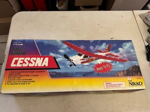 Vintage Nikko Radio Control Cessna Air Plane - Picture 1 of 10