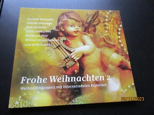 CD Frohe Weihnachten mit internationalen Künstlern: Pavarotti,Carreras,Domingo - Bild 1 von 4