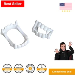 Pack of 144 Halloween Vampire Teeth Fangs - Costume Accessory Party Favors - Picture 1 of 3