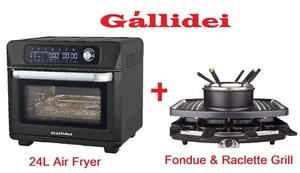 GALLIDEI 24L Touchscreen Air Fryer Convection Oven & Fondue Raclette Grill - Bild 1 von 10