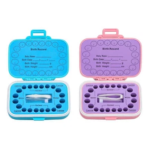 Baby Teeth Keepsake Box Tooth Fairy Box For 20 Shed Teeth Dustproof Waterproof - Picture 1 of 14