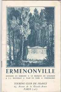 ERMENONVILLE - ROUSSEAU - GUIDA ANNI 30-40 DEL TOURING CLUB FRANCESE - FRANCE - Foto 1 di 3