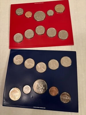 2017 U.S. Mint Set ~ 20 Coins ~ P & D Uncirculated Government Packaging OGP Nice - Image 1 of 2