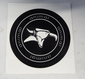 ANIMAL Head BMX Sticker blk - Bild 1 von 2