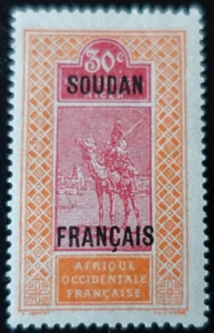FRANCE COLONIE SOUDAN FRANÇAIS N°28 NEUF ** LUXE MNH - Imagen 1 de 2