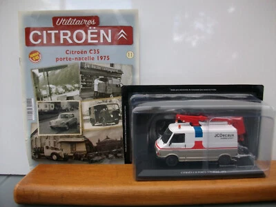 Collection Utilitaires CITROËN N°11 le C35 porte nacelle 1975 avec sa revue - Photo 1/3