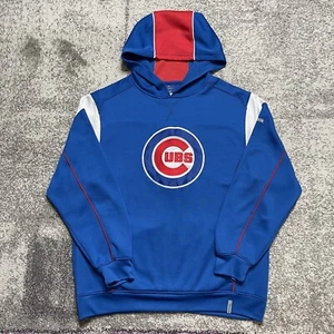 Suéter con capucha de béisbol Reebok MLB Chicago Cubs mediano para hombre - Imagen 1 de 4