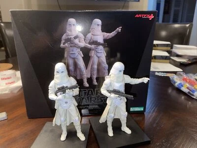 ARTFX + STAR WARS Snowtrooper 2 pack 1/10 Scale Pre-Painted Model Kit Kotobukiya - Image 1 of 4