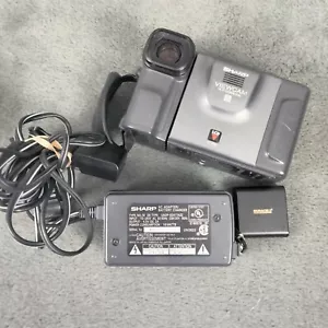 SHARP VL-E66U Viewcam Camcorder Hi-Fi Monaural w/ Charger Not Tested As Is - Picture 1 of 15