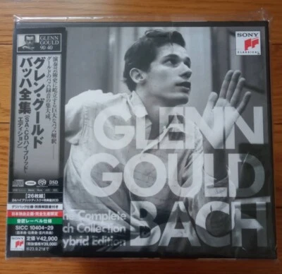 Glenn Gould Bach Complete Works SACD 26 Hybrid CD Box Japan Sony SICC-10404 NEW - Image 1 of 4