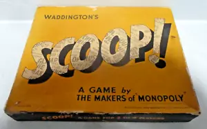 Waddingtons Scoop 2 - 4 Players 1950's - Picture 1 of 7