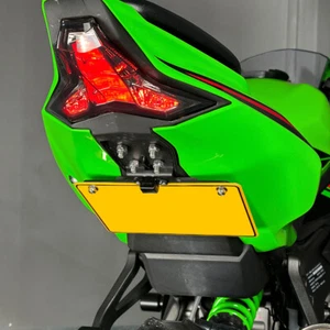 Concealed Fender License Plate Holder For KAWASAKI Ninja ZX-4R ZX-4RR ZX25R/RR - Picture 1 of 21