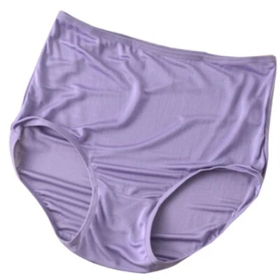 10 Pairs/lot 100% Mulberry Silk Underwear Women‘s Briefs Underpant Lady Panties - Image 1 of 4