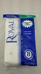 10 bolsas de aspiradora verticales de metal genuinas Royal 2066247001 tipo B - Imagen 1 de 3