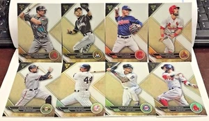 2017 Topps Triple Threads Basis Menge 8 W / Ichiro, Francisco Lindor, Reggie - Bild 1 von 1