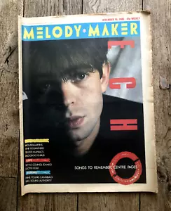 Echo & the Bunnymen Ian McCulloch Melody Maker UK 80s music magazine 14 12 1985 - Picture 1 of 4