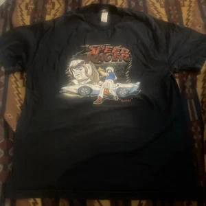 vintage 90s Speed Racer T-Shirt Anime Cartoon XL Tee official 1999 - Picture 1 of 9