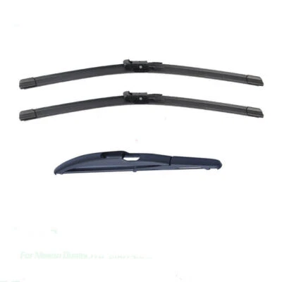 Front and Rear Windshield Wiper Blade for Smart Fortwo W451 2007-2014 Windscreen - Image 1 of 2