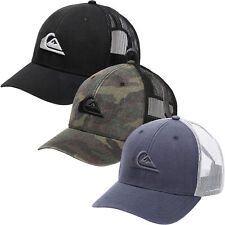 Quiksilver Mens Grounder Snapback Adjustable Baseball Trucker Cap Hat