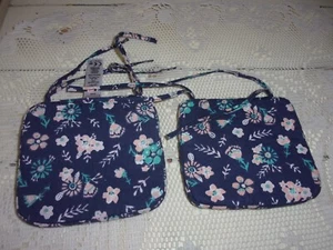 American Girl doll tea time blue floral chair pads cushions 2 pcs free shipping! - Picture 1 of 3