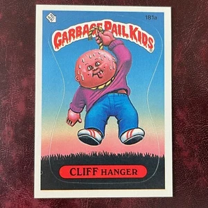 1986 Topps GARBAGE PAIL KIDS Set CLIFF HANGER #181a* GPK OS5 NM/MINT+ *HI GRADE* - Picture 1 of 2