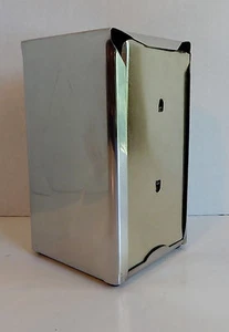 Dispensador de servilletas de mesa plegable alto de acero inoxidable Gourmet San Jamar H900SSE FS - Imagen 1 de 9