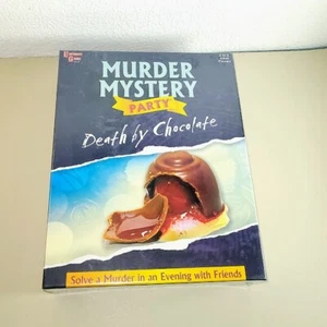 Party Game - Murder Mystery Party - DEATH BY CHOCOLATE sealed GAME Adult - Picture 1 of 4
