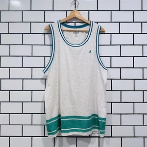 STAPLE CELEBRA STRIPE TANK SEAFOAM JEFF STAPLE EXCLUSIVE - Picture 1 of 4