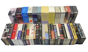 Audio Book Cassette Tape Lot Various Authors 41 Books Tom Clancy James Patterson