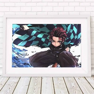 Demon Slayer - Anime Manga Poster Print Sizes A5 to A0 **FREE DELIVERY** - Picture 1 of 14
