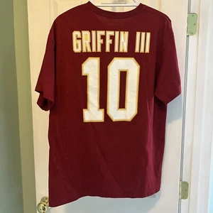 Robert Griffin III Redskins T-shirt Men’s Large - Picture 1 of 2