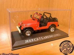 JEEP CJ7 C-J7 CJ-7 LAREDO RED 1982 1:43 MINT!!! - Picture 1 of 1